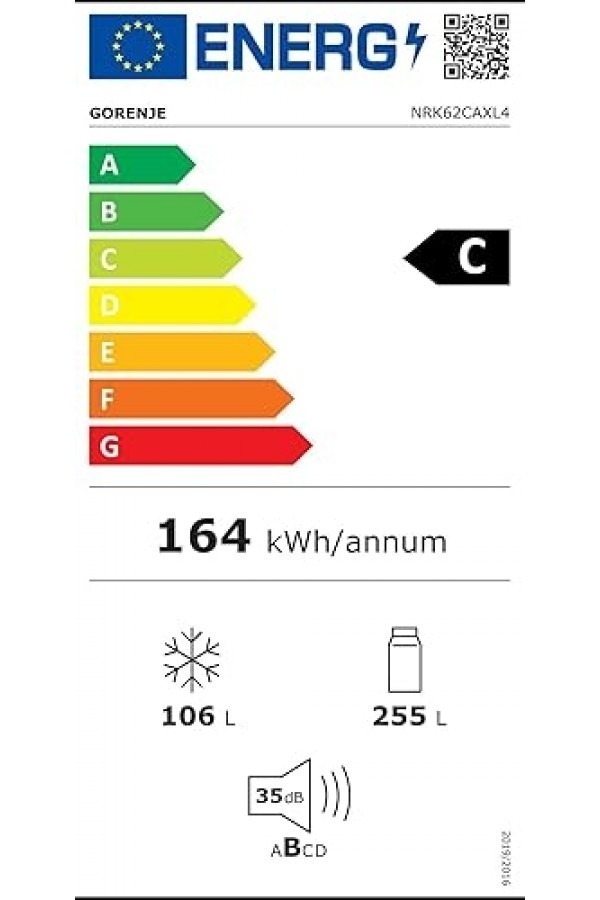 Хладилник Gorenje NRK 62 CAXL4