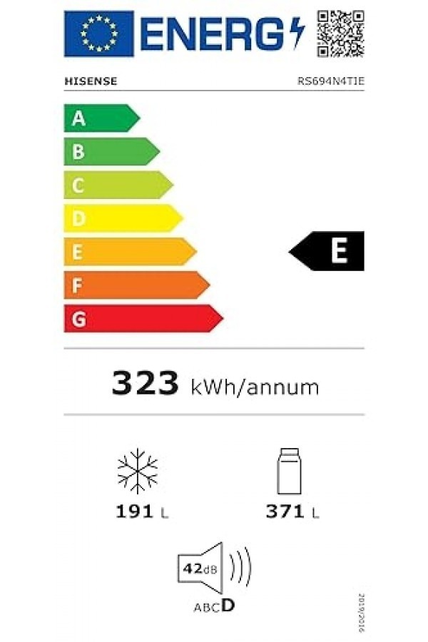 Хладилник Hisense RS694N4TIE