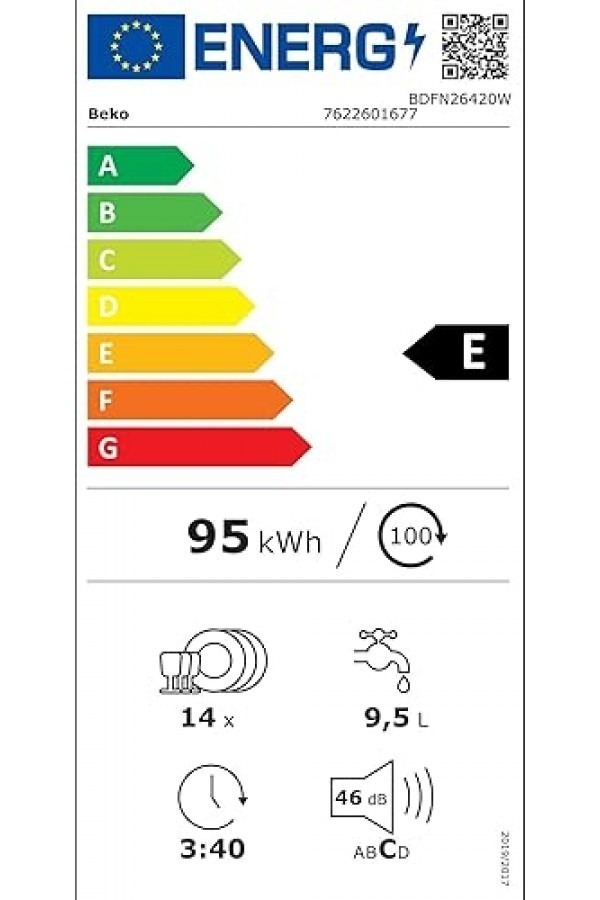 Съдомиялна Beko BDFN26420W b300