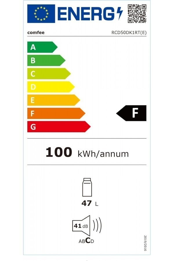 Хладилник Comfee RCD50DK1RT(E)