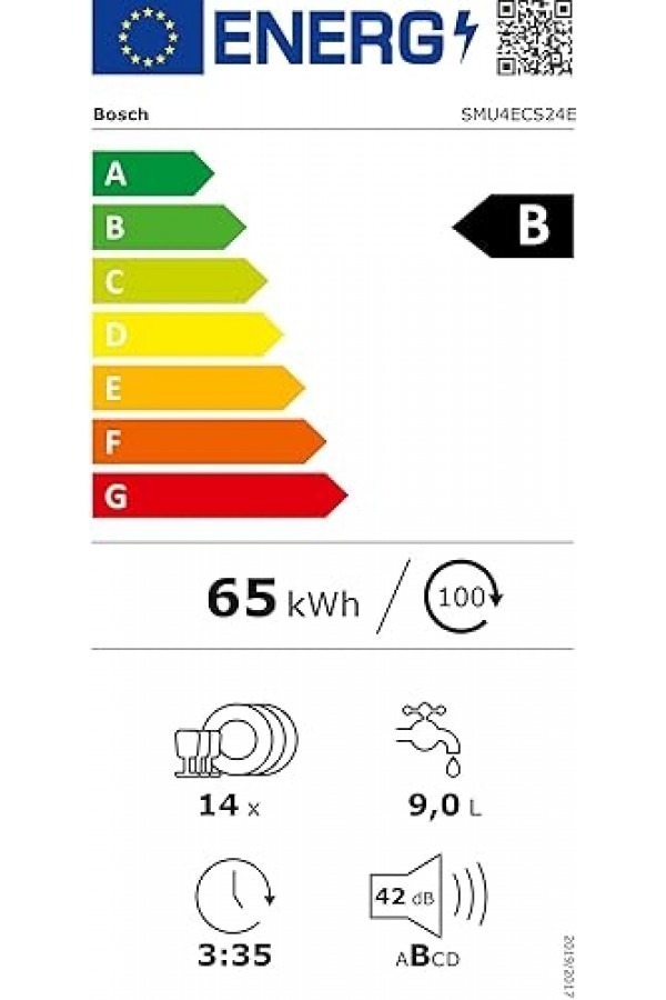 Съдомиялна Bosch SMU4ECS24E Serie 4