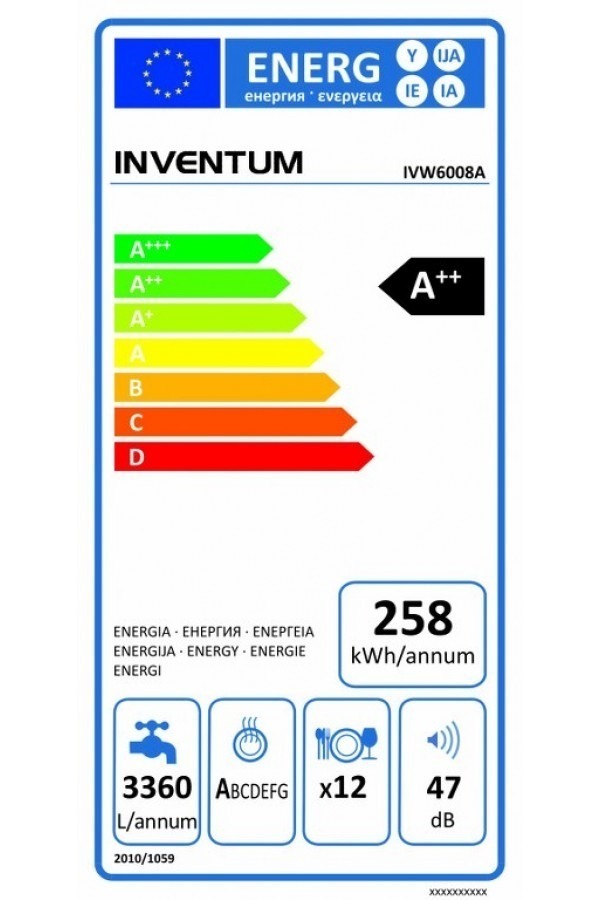 Съдомиялна за вграждане Inventum IVW6035A01