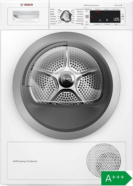 Сушилня Bosch WTW875W0 Series 8