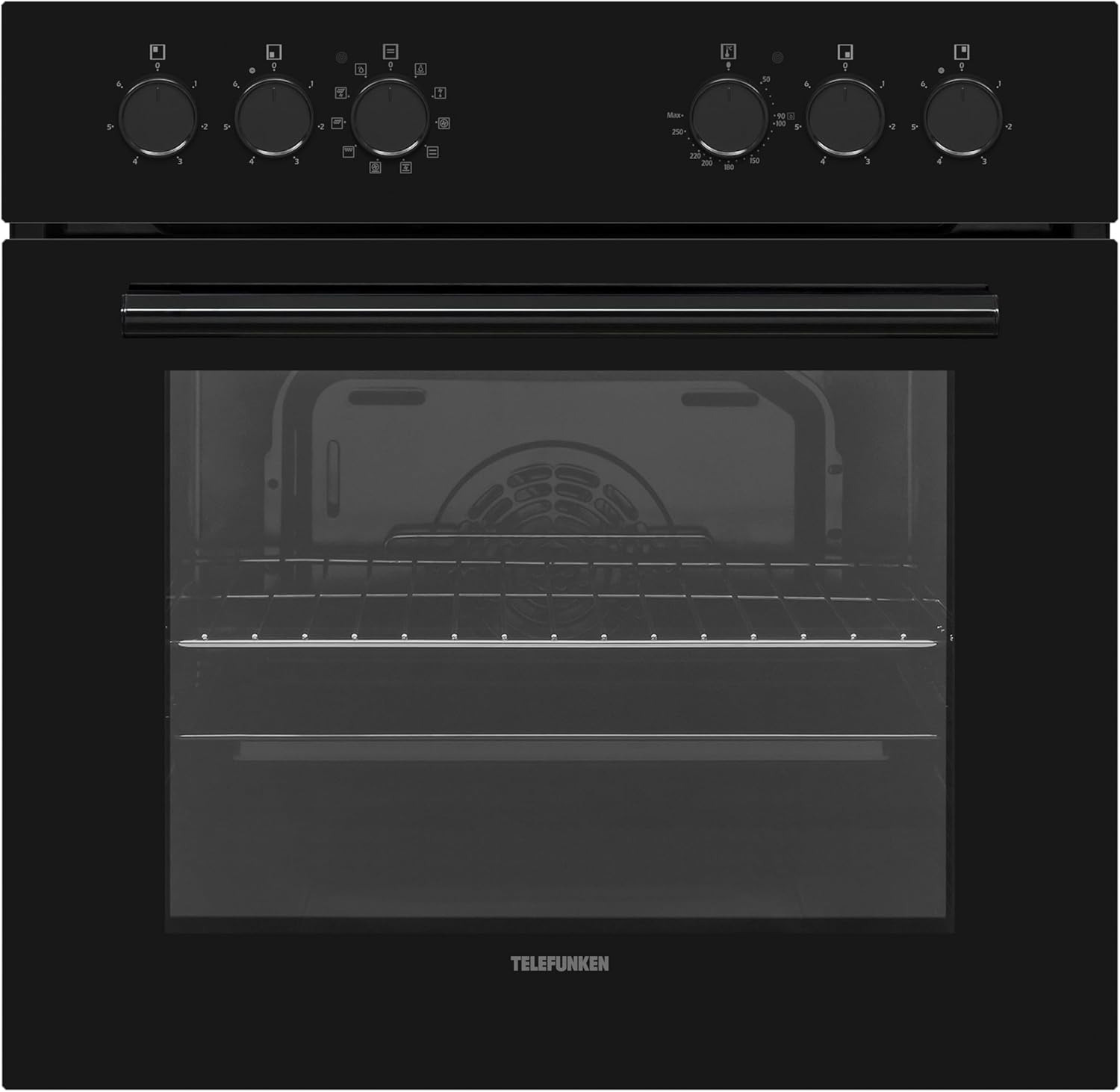 Фурна за вграждане с котлони Telefunken ECH65A-B2
