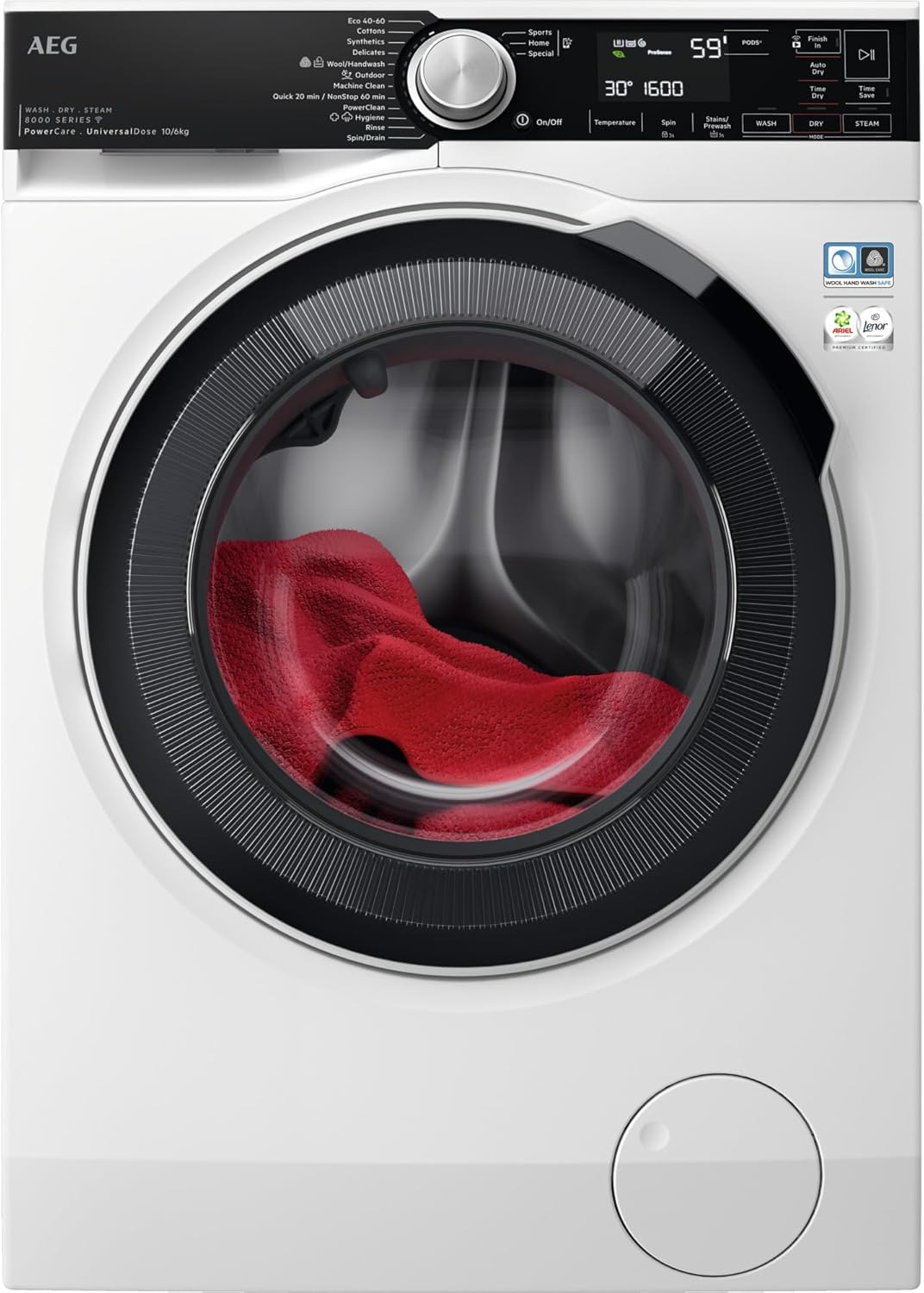 Пералня със сушилня AEG LWR8E80610