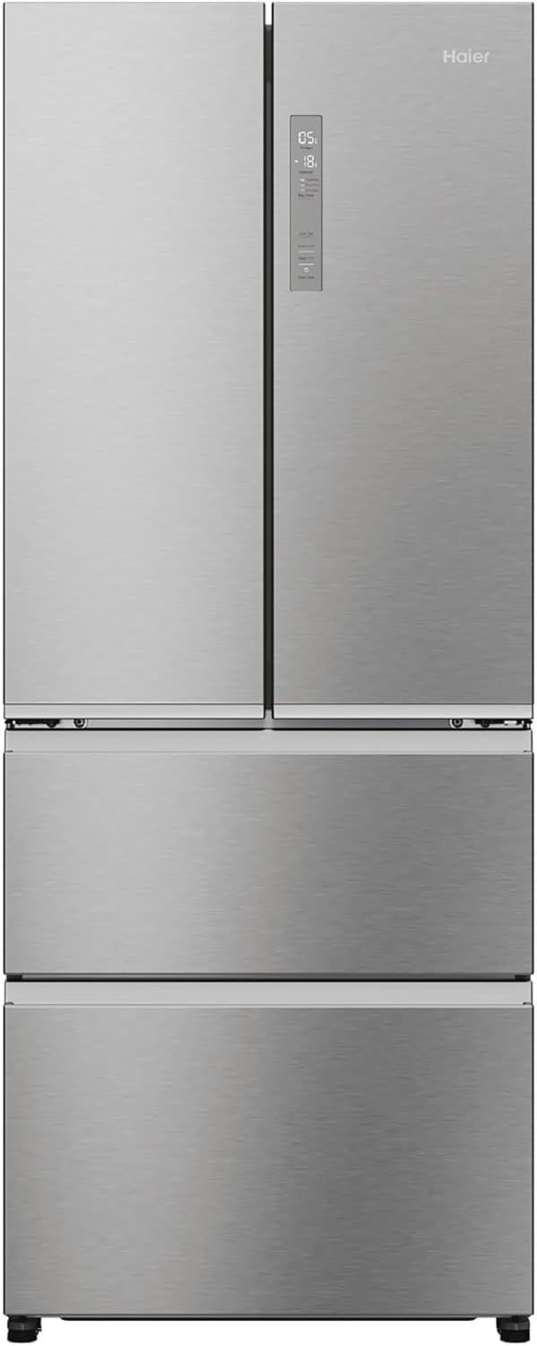 Хладилник с фризер Haier HFR3718ENMM  с френски врати