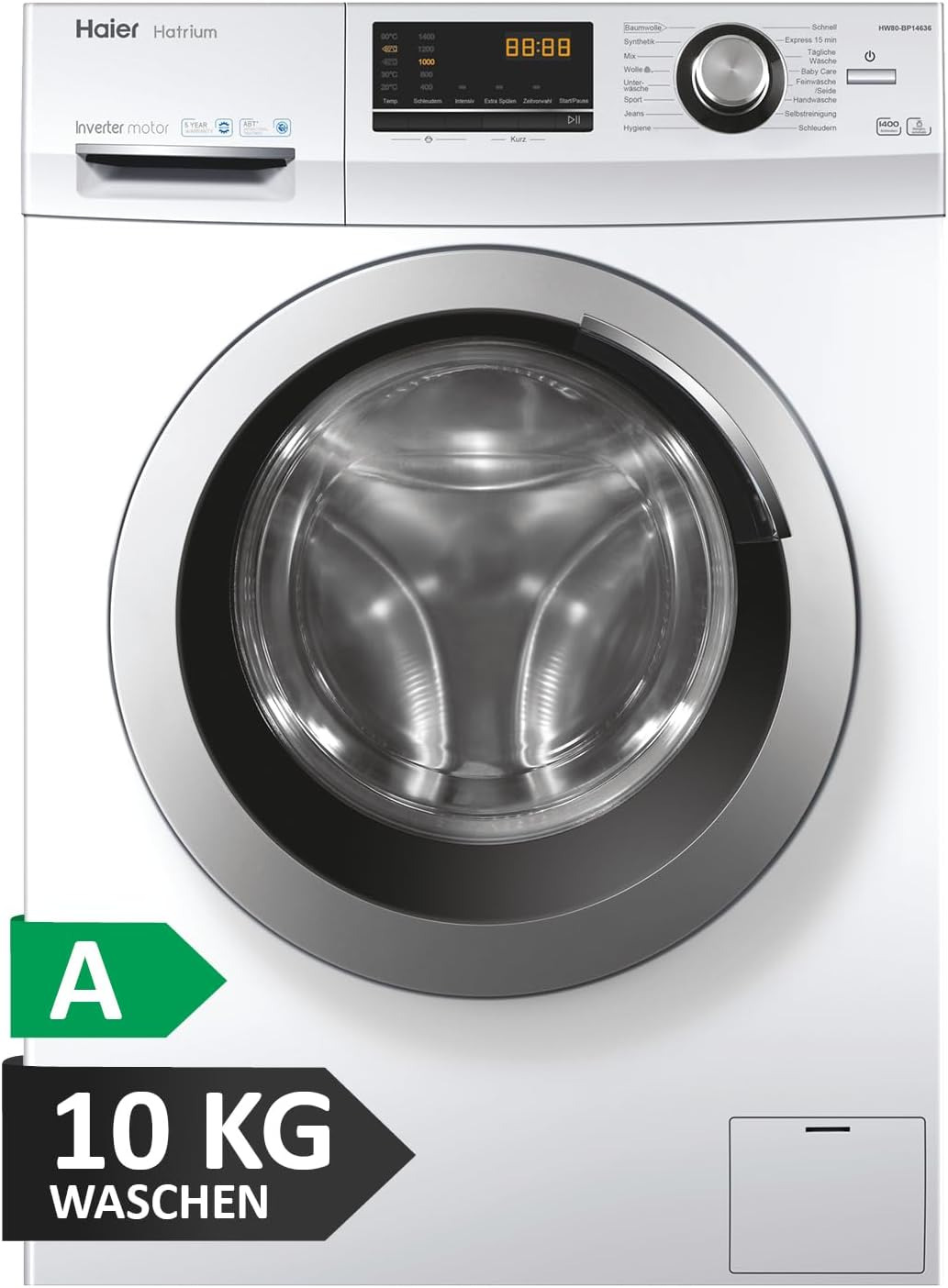 Пералня Haier SERIE 636 HW100-BP14636N