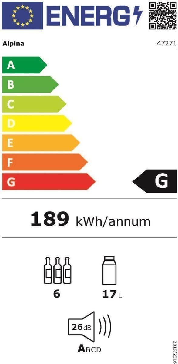 Охладител за вино Аlpina 47271