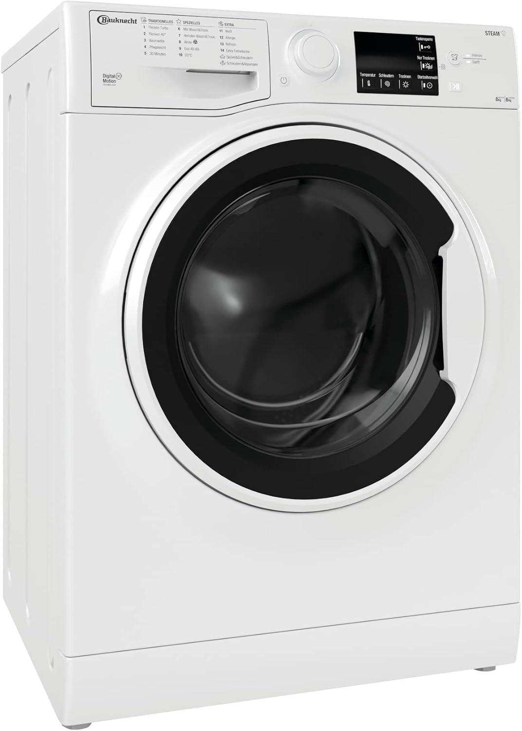 Пералня със сушилня Bauknecht WT 86G4 DE N 8/6 кг