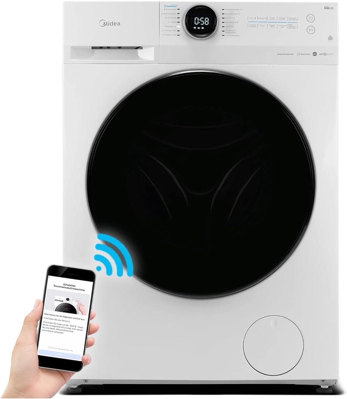 Пералня Midea MF200W100WB-14A