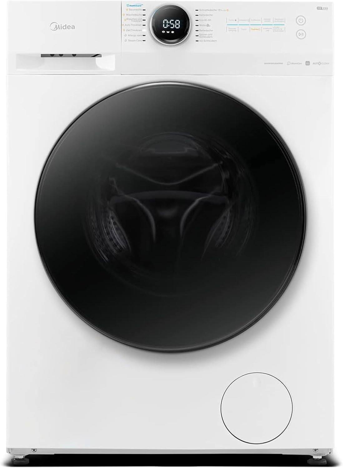 Пералня със сушилня Midea MF200D86WB-14DAS