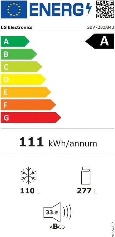 Хладилник LG GBV7280AMB