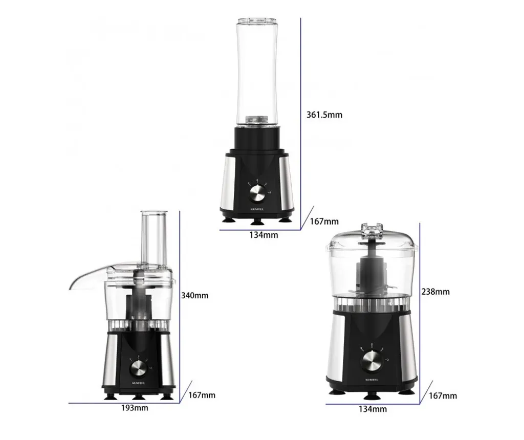 Кухненски робот 3в1 Kumtel HFP-02