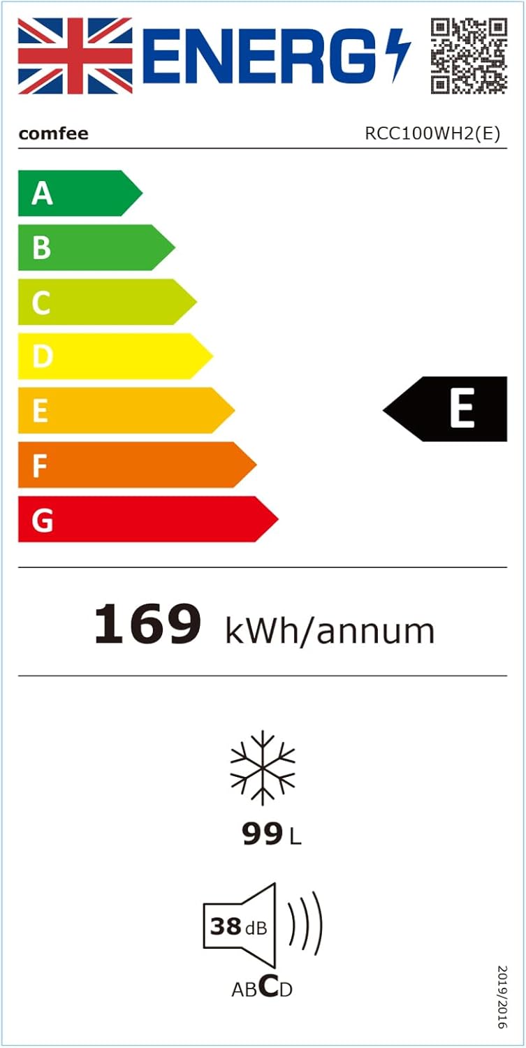 Фризер ракла Comfee RCC100WH2(E)
