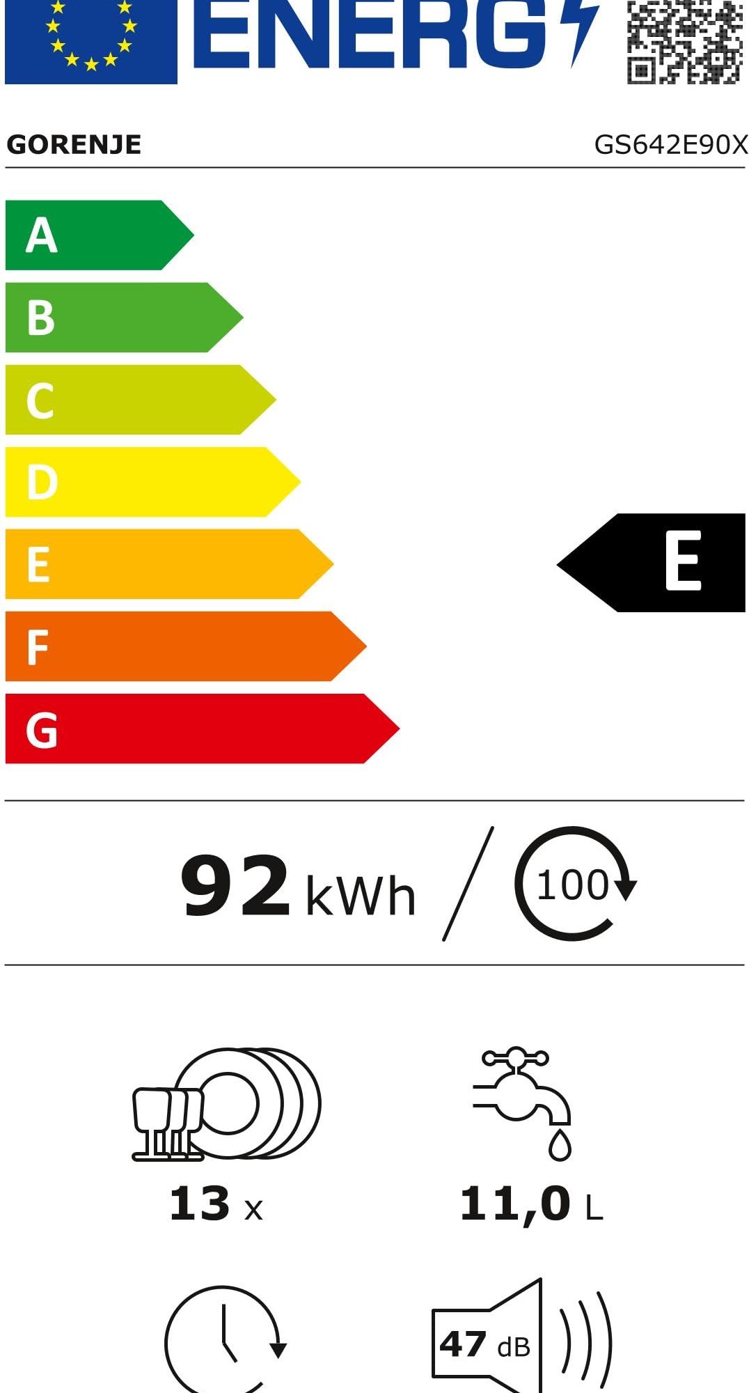 Съдомиялна Gorenje GS642E90X