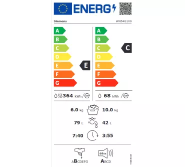 Пералня със сушилня Siemens WN54G1X0 iQ500