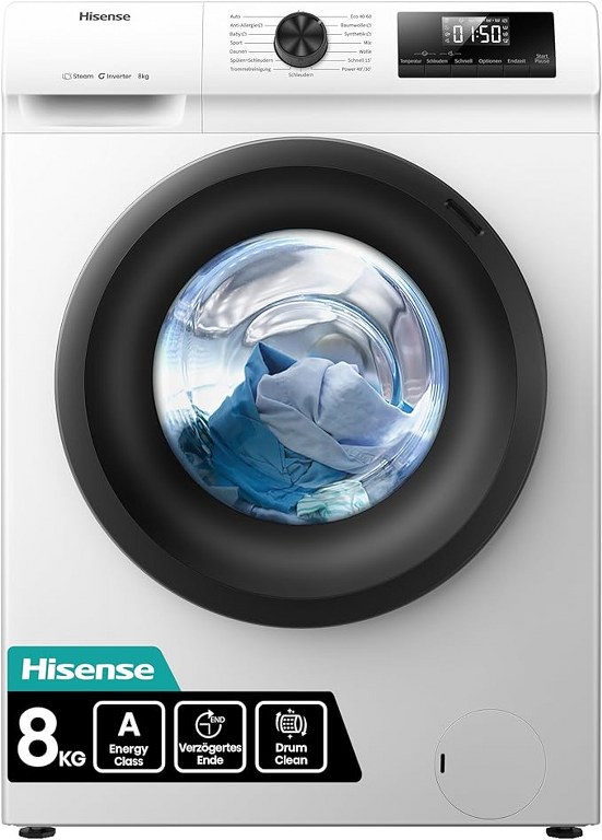 Пералня Hisense WF1Q8041BW