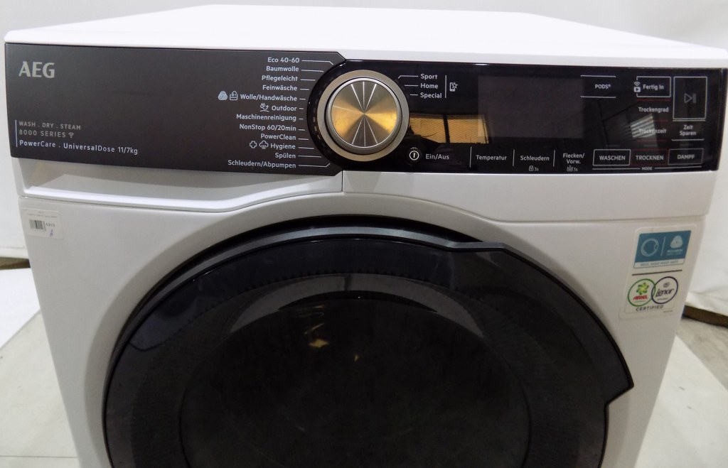 Пералня със сушилня AEG L8T84565 seria 8000