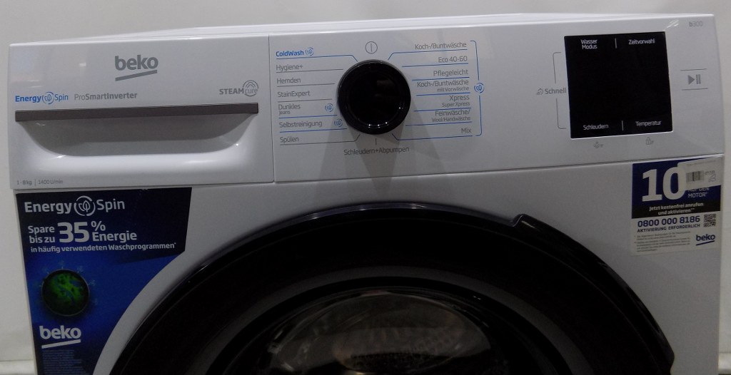 Пералня Beko BM3WFU3841X