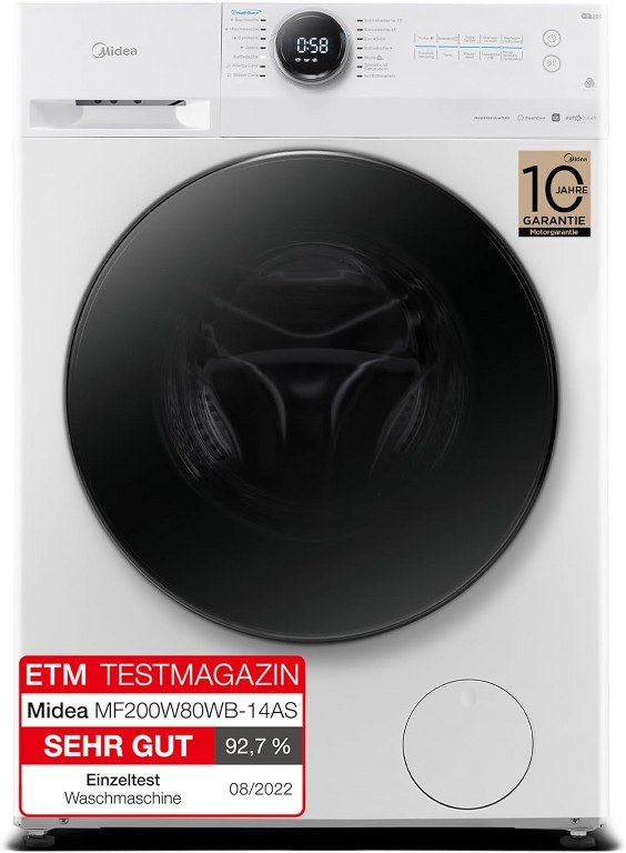 Пералня със сушилня Midea MF200W80WB-14AS