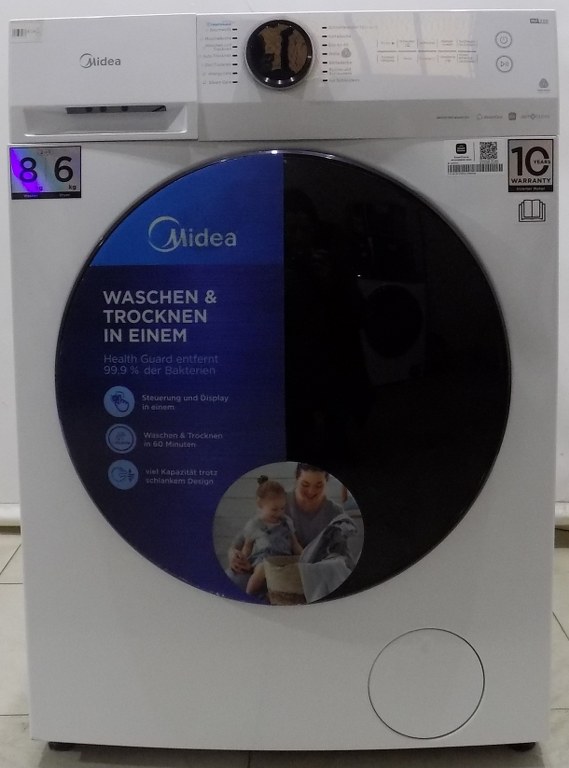 Пералня със сушилня Midea MF200W80WB-14AS