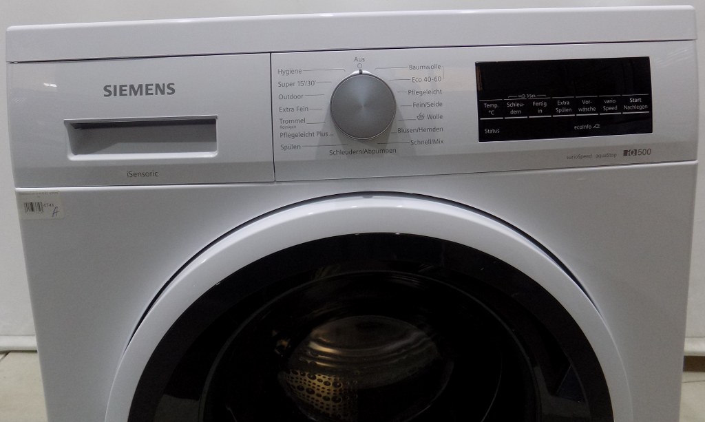 Пералня Siemens WU14UT42, iQ500