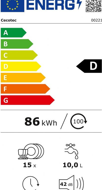 Съдомиялна Cecotec Bolero Aguazero 6210