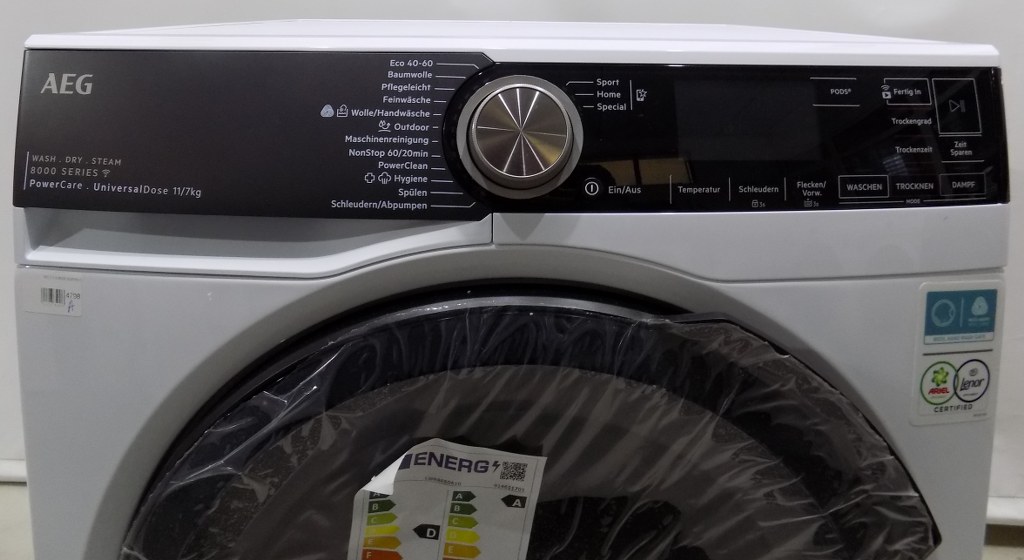 Пералня със сушилня AEG LWR8E80610