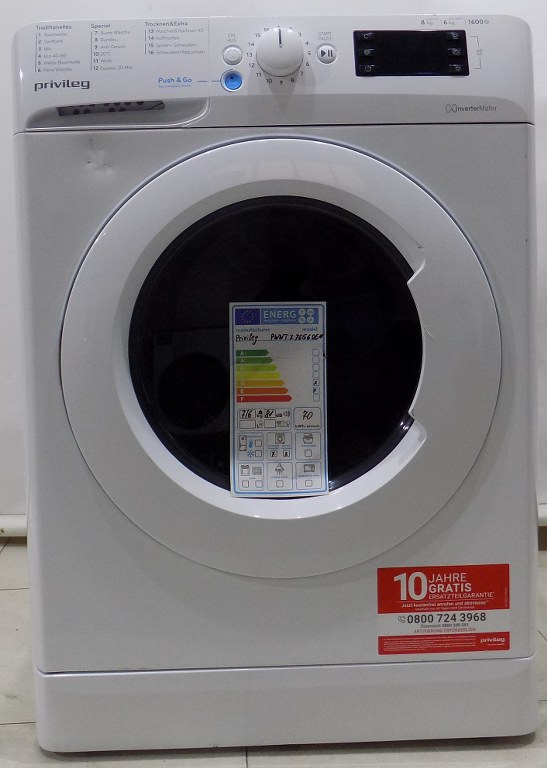 Пералня със сушилня Privileg PWWT X 76G6 DE N