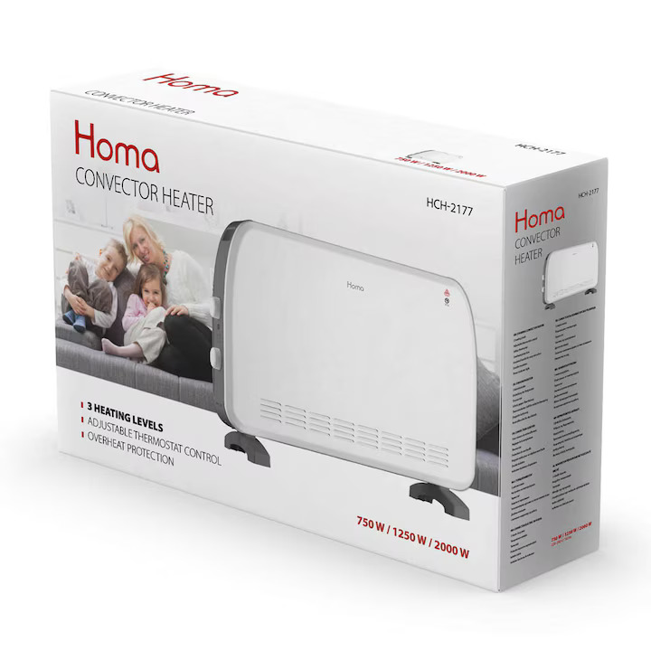 Конвекторна печка HOMA HCH-2177