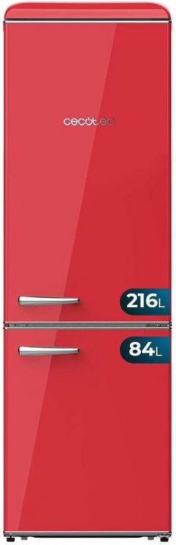 Ретро хладилник Cecotec Retro Bolero Cool Combi300