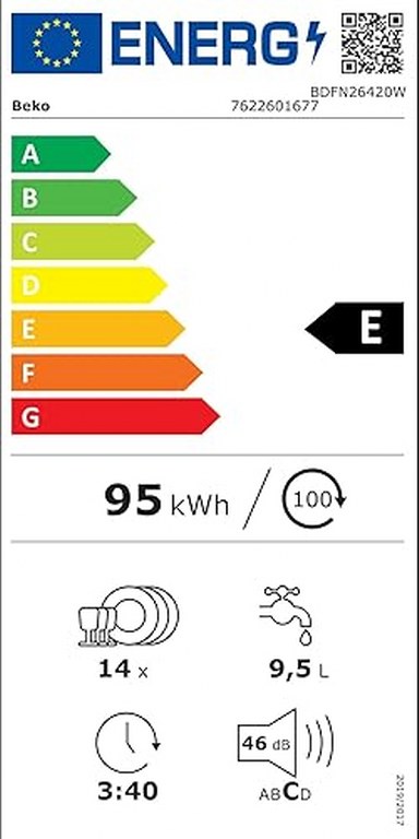 Съдомиялна Beko BDFN26420W b300