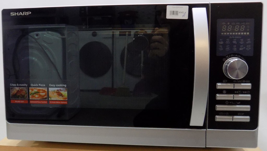 Микровълнова фурна Sharp R-843INW