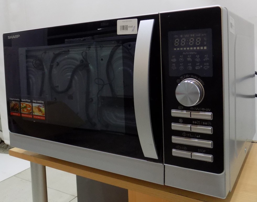 Микровълнова фурна Sharp R-843INW