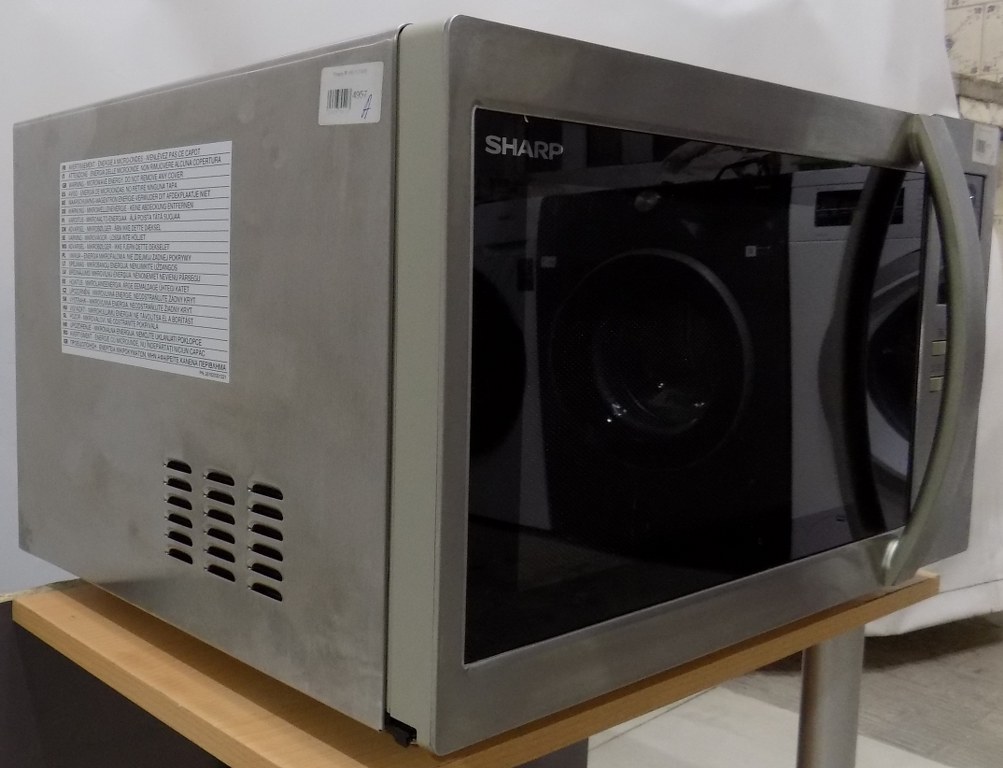 Микровълнова фурна Sharp R-982STWE