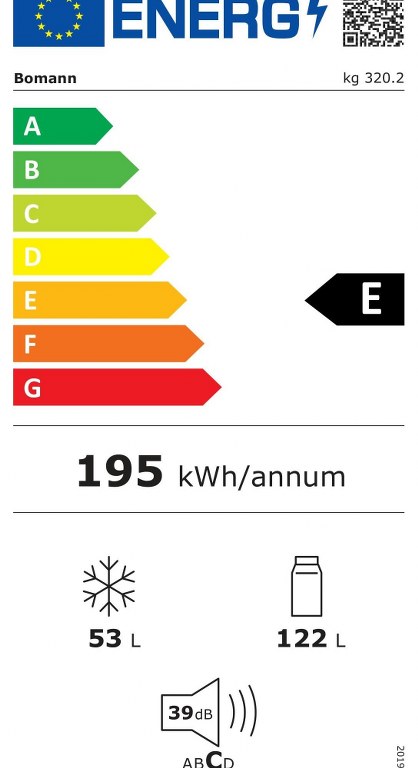 Хладилник Bomann KG 320.2