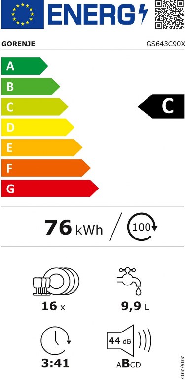 Съдомиялна Gorenje GS643C90X