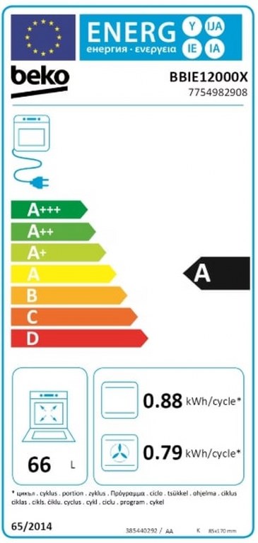 Фурна за вграждане Beko BBIE12000X b100