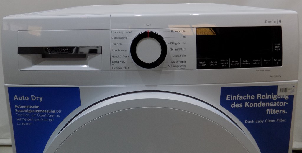 Сушилня Bosch WQG233D21 Serie 6