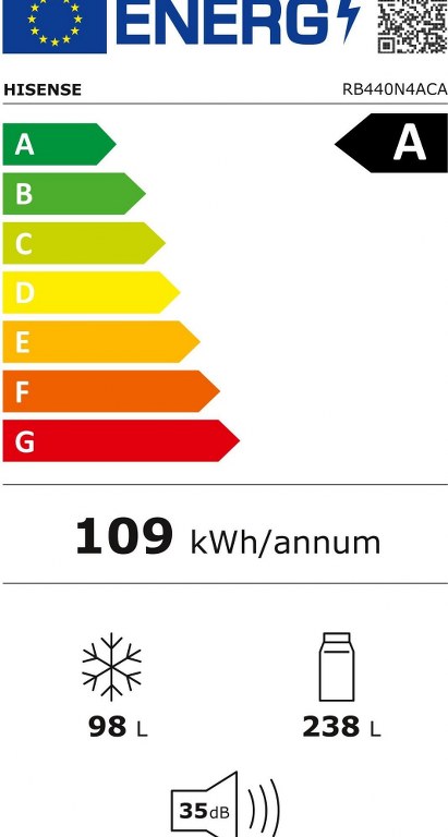 Хладилник Hisense RB440N4ACA