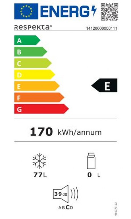 Малък фризер Respekta GS88-11
