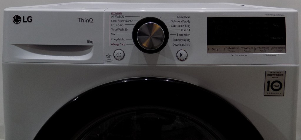 Пералня LG F2V7SLIM9