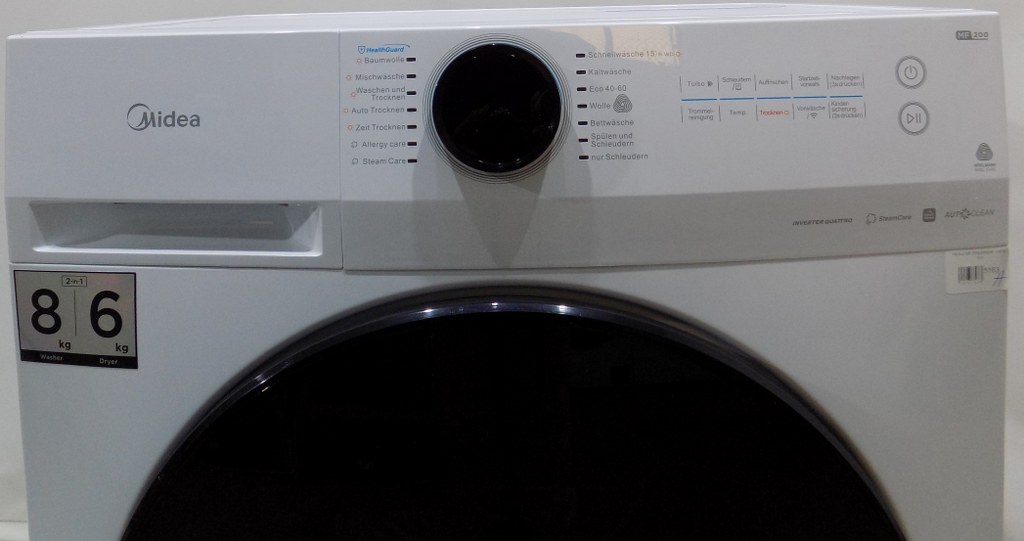 Пералня със сушилня Midea MF200D86WB-14EAS