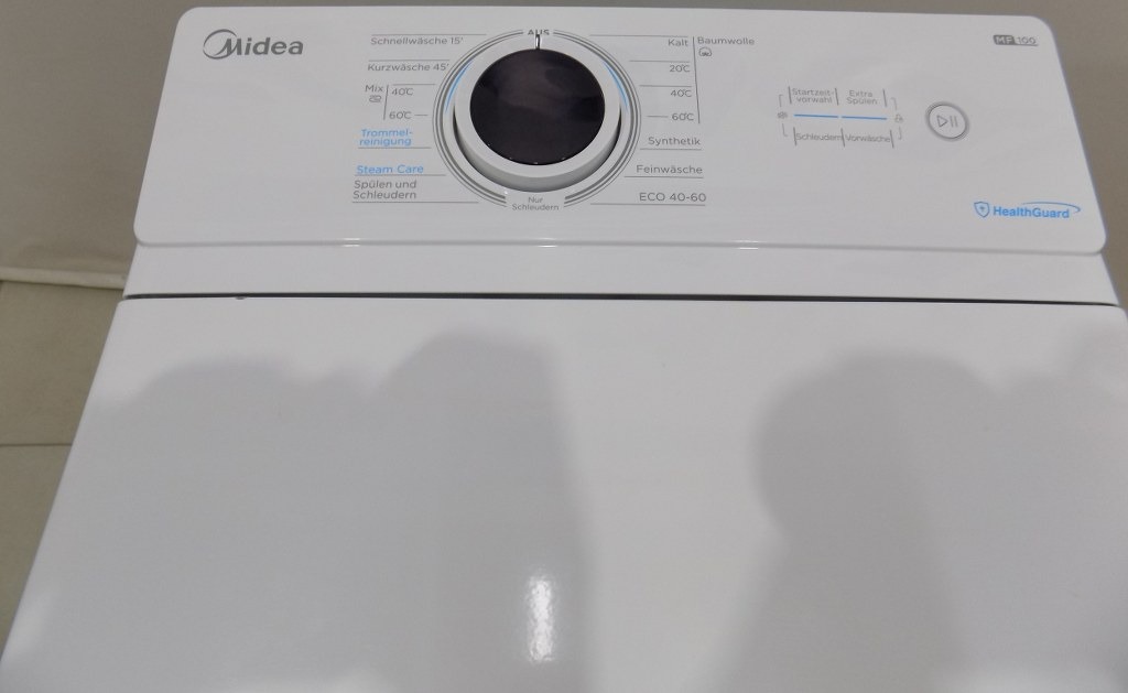 Пералня с горно зареждане Midea MF10ET80B