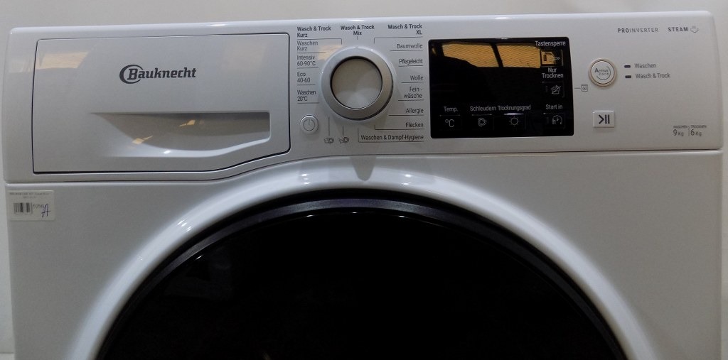 Пералня със сушилня BAUKNECHT WT Super Eco 96S 41 N