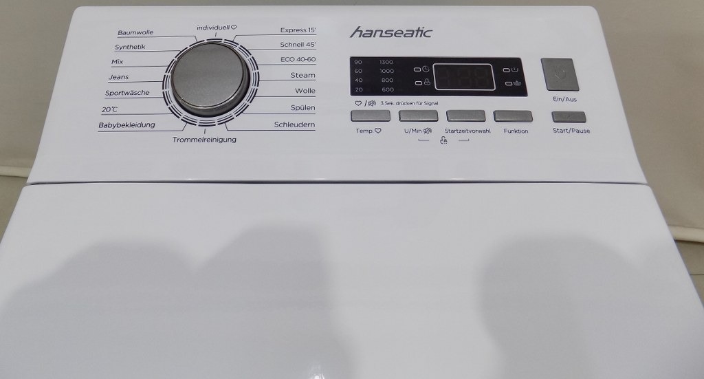 Пералня с горно зареждане HANSEATIC HTW8013A