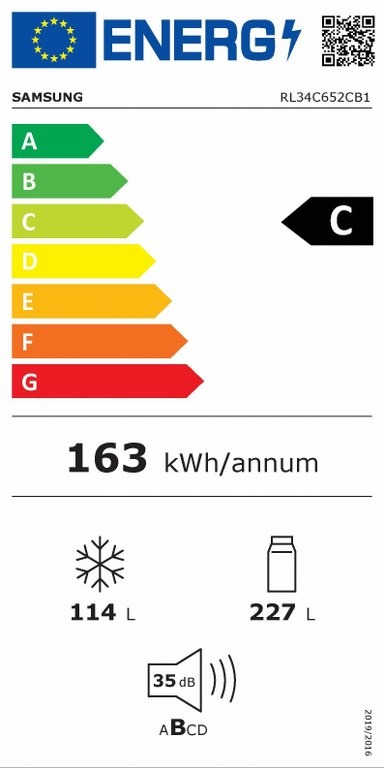 Хладилник Samsung RL34C652CB1EG
