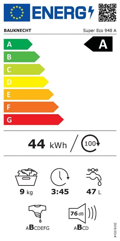 Пералня BAUKNECHT Super Eco 948 A