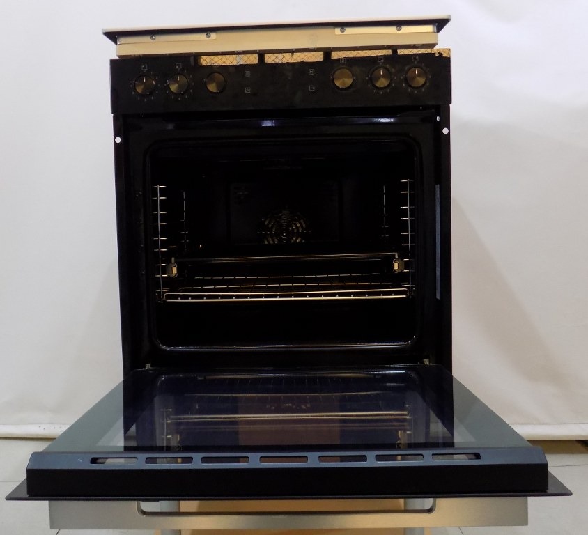 Фурна за вграждане с котлони HANSEATIC HBCO7210A1+HI46074CA