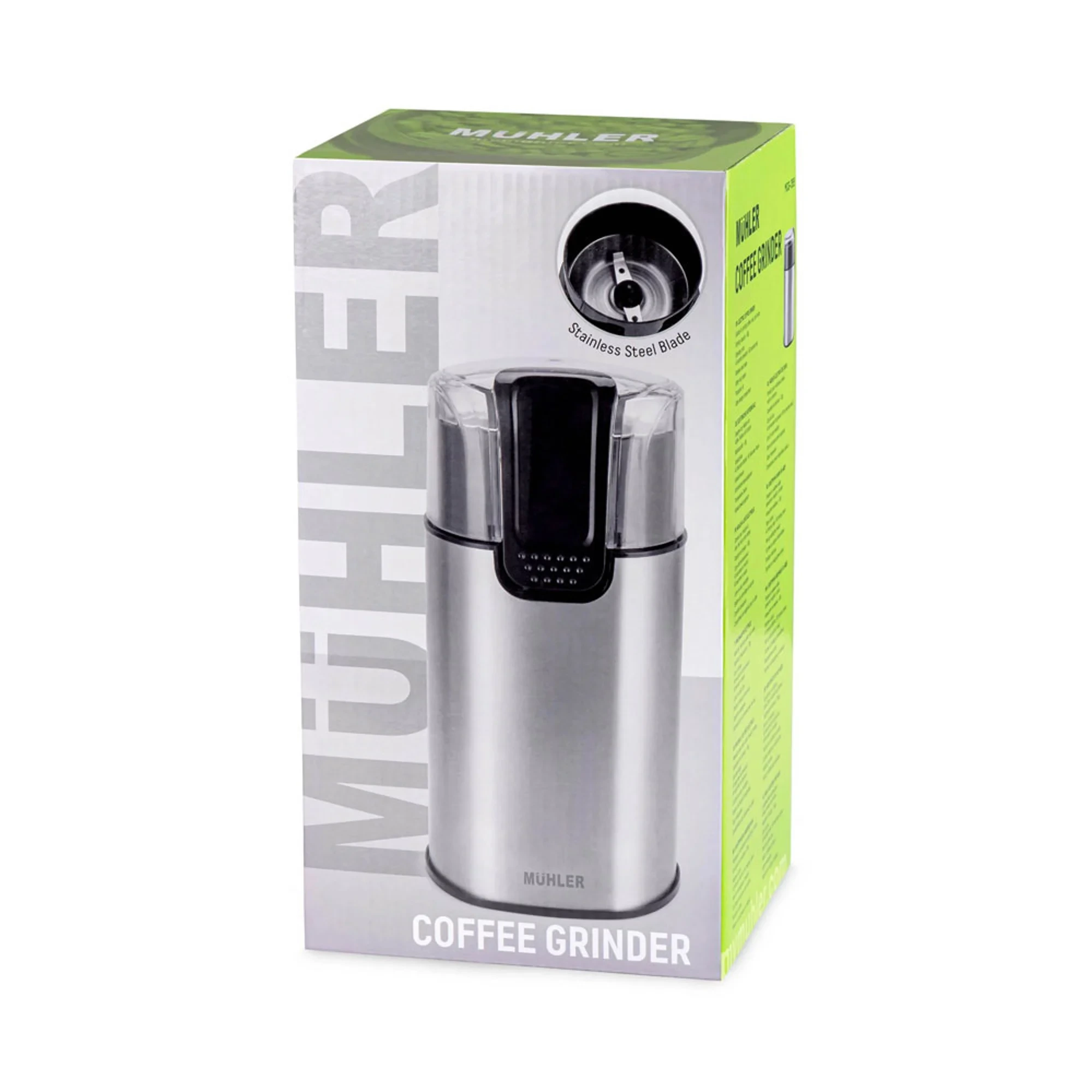 Кафемелачка Muhler MCG-355, 150W, 60 гр.
